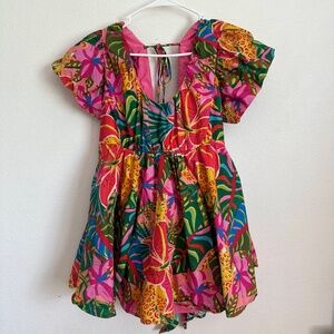 Short Floral Summer Dress